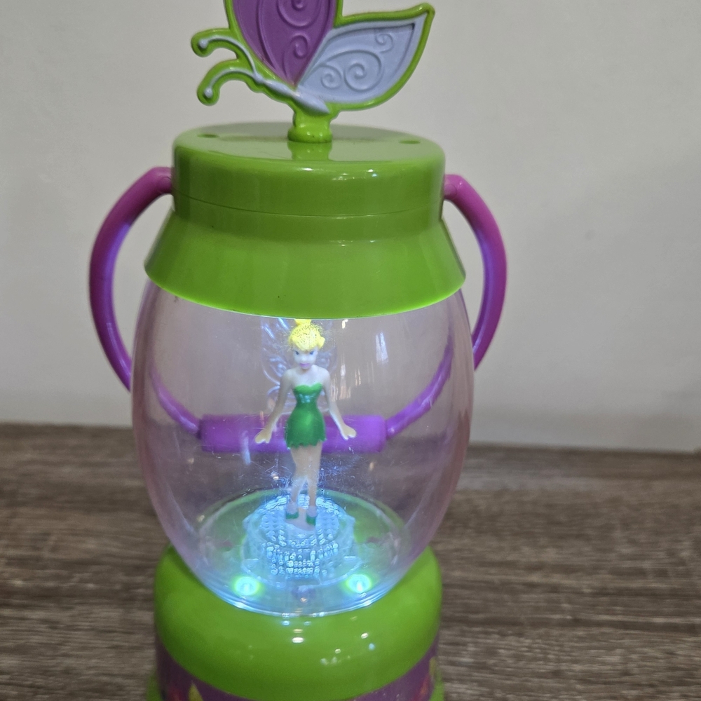 Disney Tinker Bell Glow Light Up Lantern Toy Gift 8" SEE DESCRIPTION - Picture 2 of 8